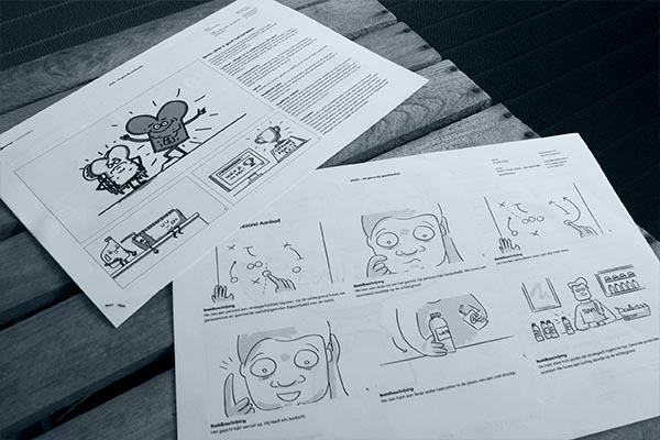 Proces: Storyboarding